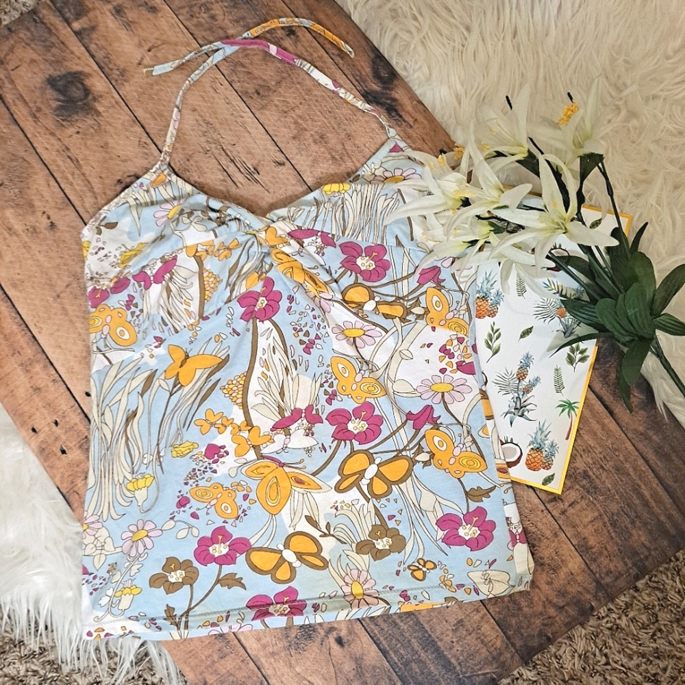 Halter Summer Top 🦋🌺💙